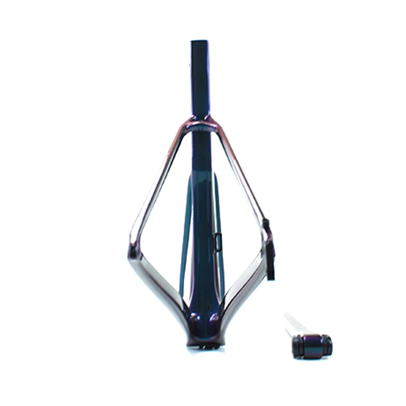 Nouveau Cuadro De Bicicleta De Ruta carbone 700c carbone vélo de route frein à disque cadre de vélo montage sur poteau cadre de frein en U vélo carbone jante frein cadre de vélo de montagne 4