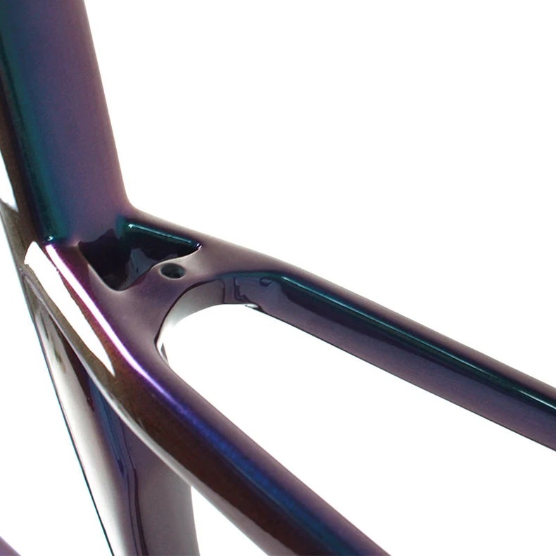 Telaio per bici da ciclocross in carbonio full carbon personalizzato C Brake 700c. Set di telai per bici da ghiaia 3