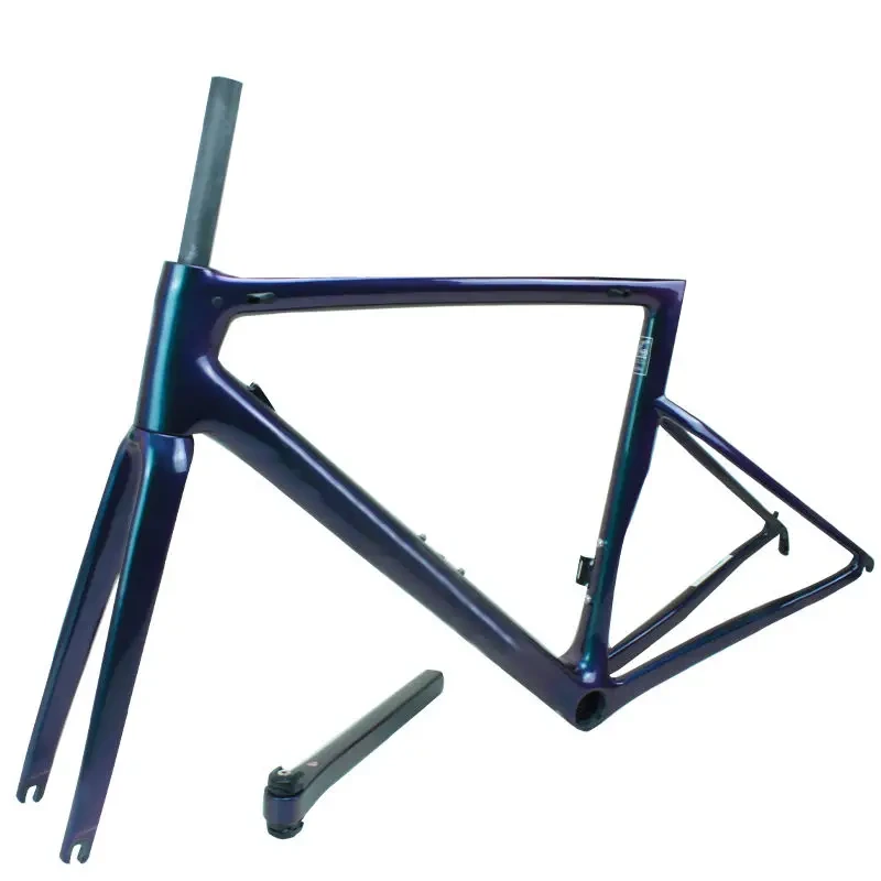 Nova chegada bicicleta de estrada 700c c-freio quadro de bicicleta de fibra de carbono quadro de bicicleta de estrada super leve carbono conjunto de quadros de estrada 1
