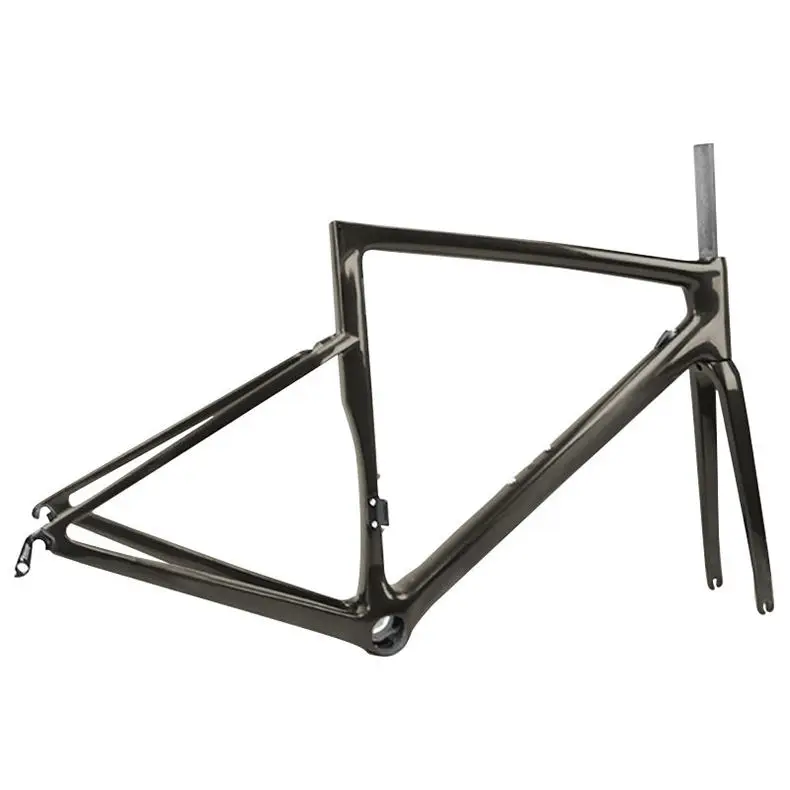 Chine usine fournisseur casque 1-1/8 '' 1-1/2 '' cadre de Cyclocross en carbone cadre de vélo de gravier 1