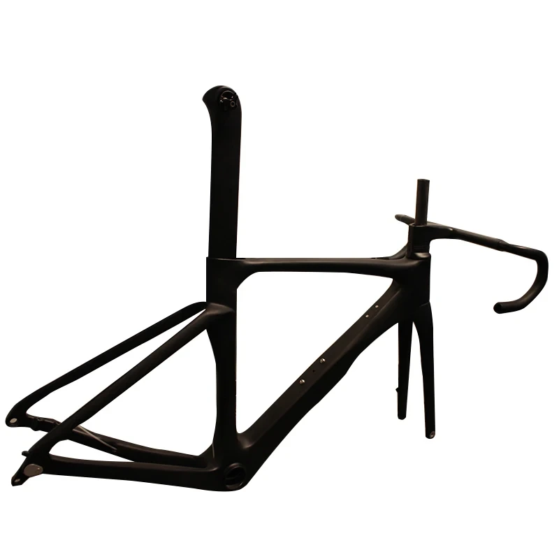 Cuadros de bicicleta de fibra de carbono con freno de disco, Cable interno, cuadro de carbono T700, novedad 1