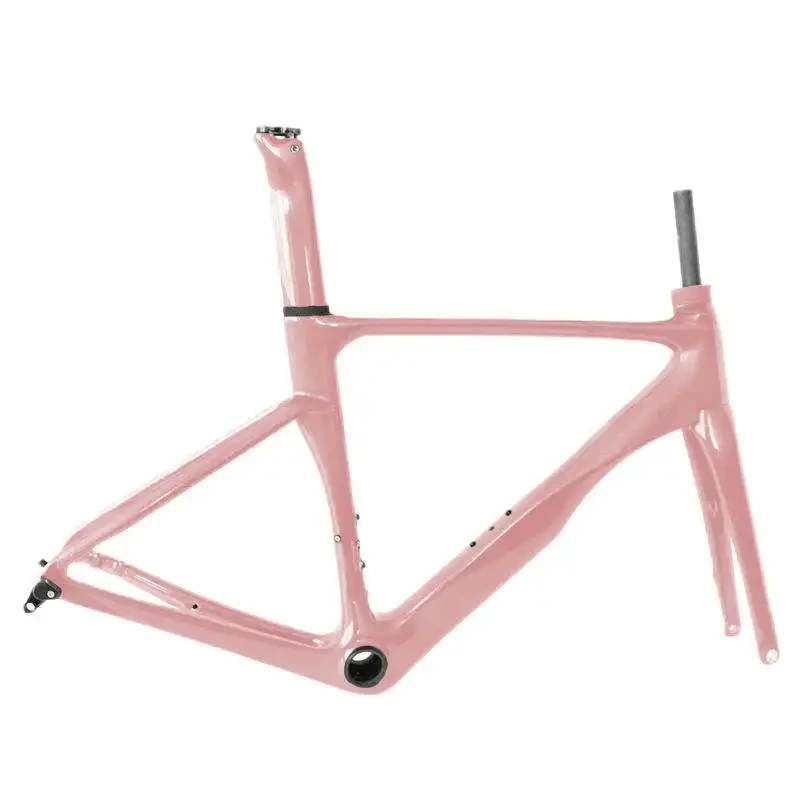 Parti di biciclette ad alta resistenza con telaio per bicicletta in fibra di carbonio 700c per bici da strada 1