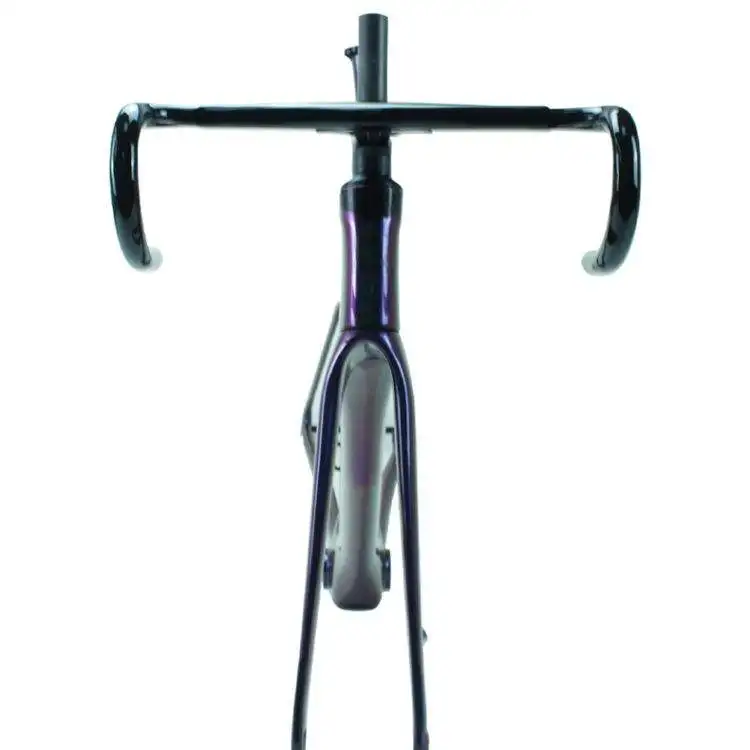 Cadre de route ultraléger en fibre de carbone Toray T700 | Cadre de vélo de gravel aérodynamique | Boîtier de pédalier BB386 Evo | Passage interne des câbles 3