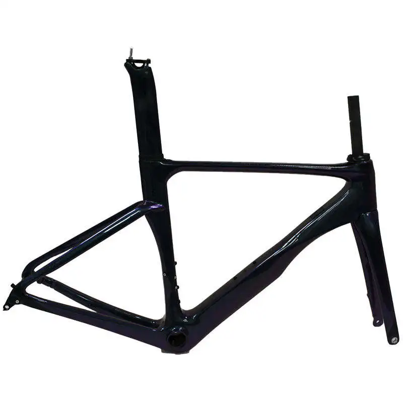 Cadre de vélo de route 46 49 52 54 56 cm cadre de vélo de route en carbone frein à disque carbone T700 tout câble interne cadre de vélo personnalisé 4