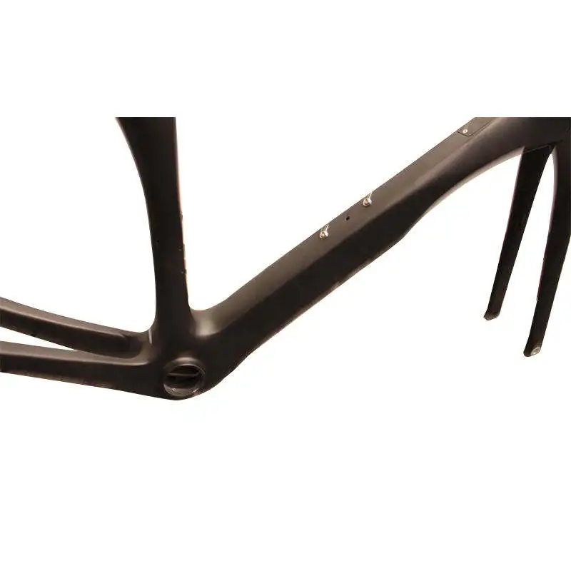 2024 T700 Carbon Road Bicycle Fork Seat Post Disc-brake All Internal Cable Matte Road Bike Frame 4