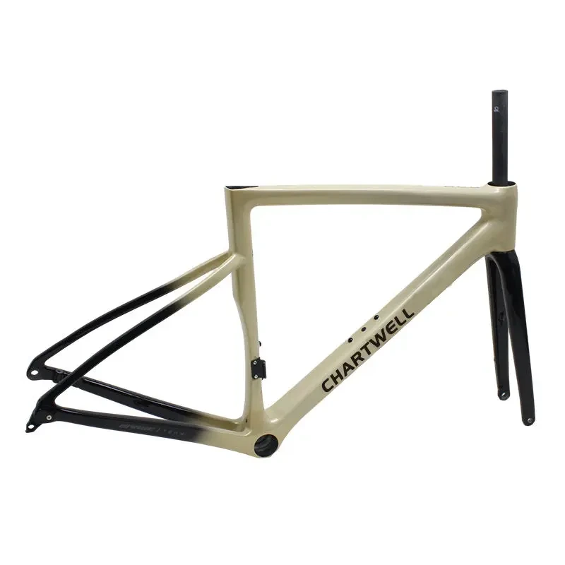 Telaio per ghiaia full carbon 700c Telaio per freni a disco da strada in carbonio 700x28c Telaio per ciclocross Crf45-nuovo 1