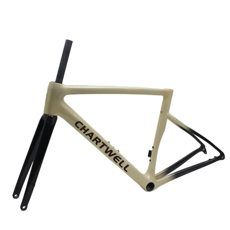 Telaio per bici da strada in carbonio con verniciatura personalizzata 700c Di2 Telaio per bici da strada in carbonio 1-1/2 1-1/2 1