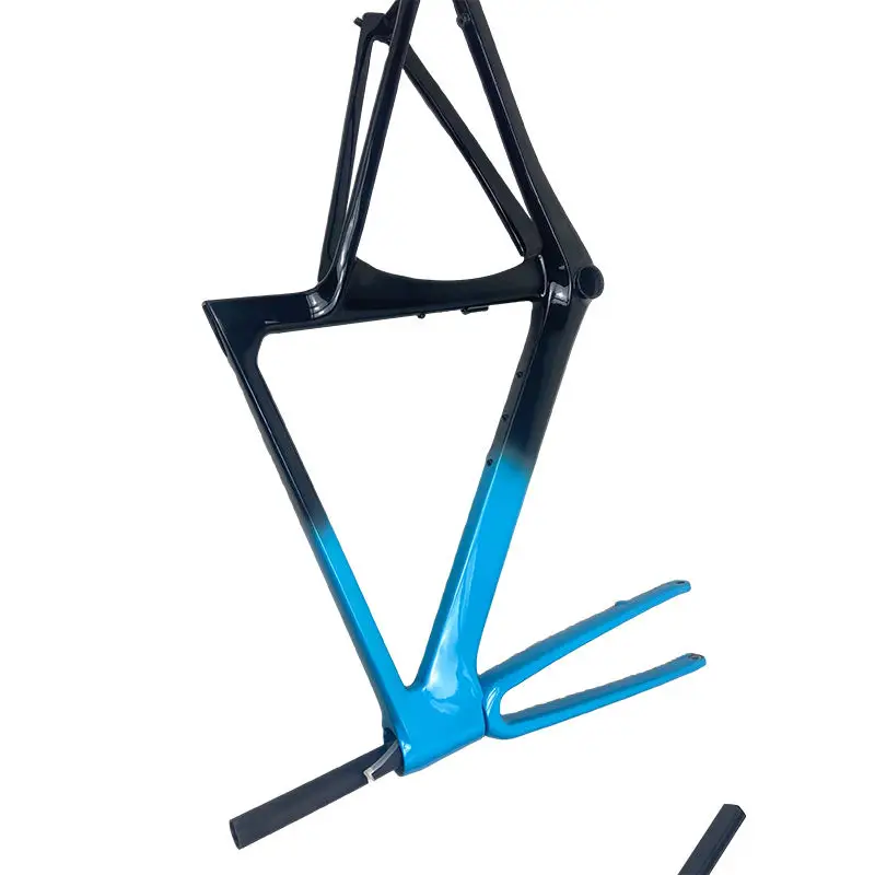 Carbon Road Bike Frame - Disc Brake Compatible 700c Lightweight Racing Frame 6