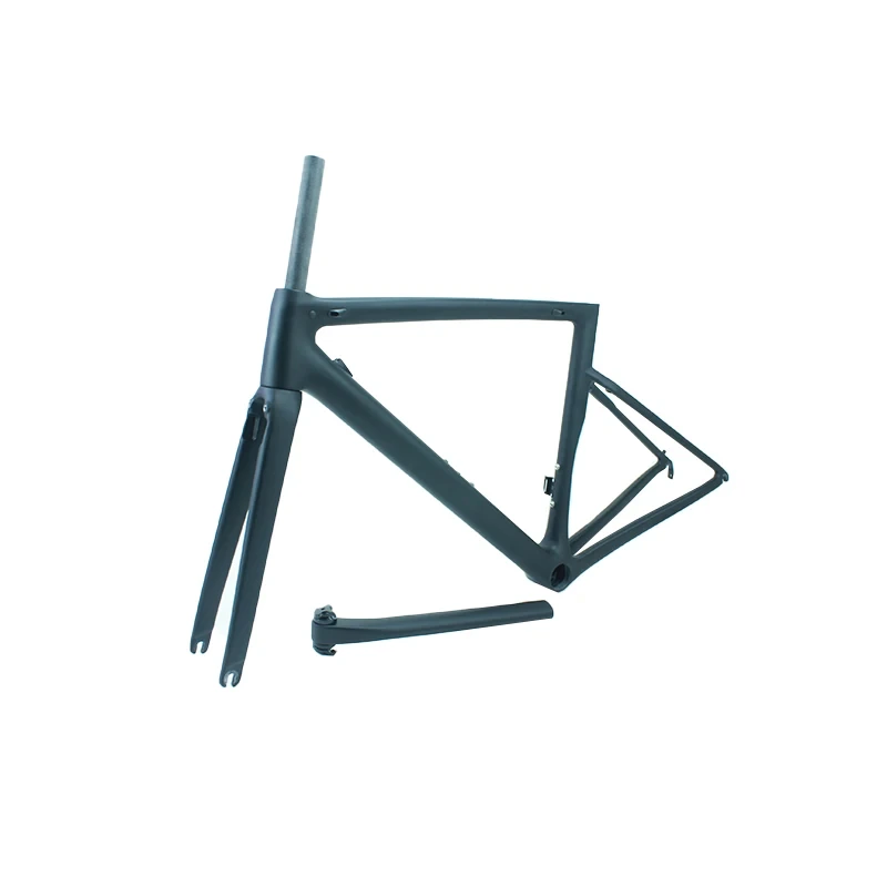 Heißer Verkauf Straße Fahrrad Rahmen Carbon Rennrad C-bremse T700 Matte Rennrad Zyklus Carbon Rahmen Rennrad Marco de Bicicleta Cruda 1