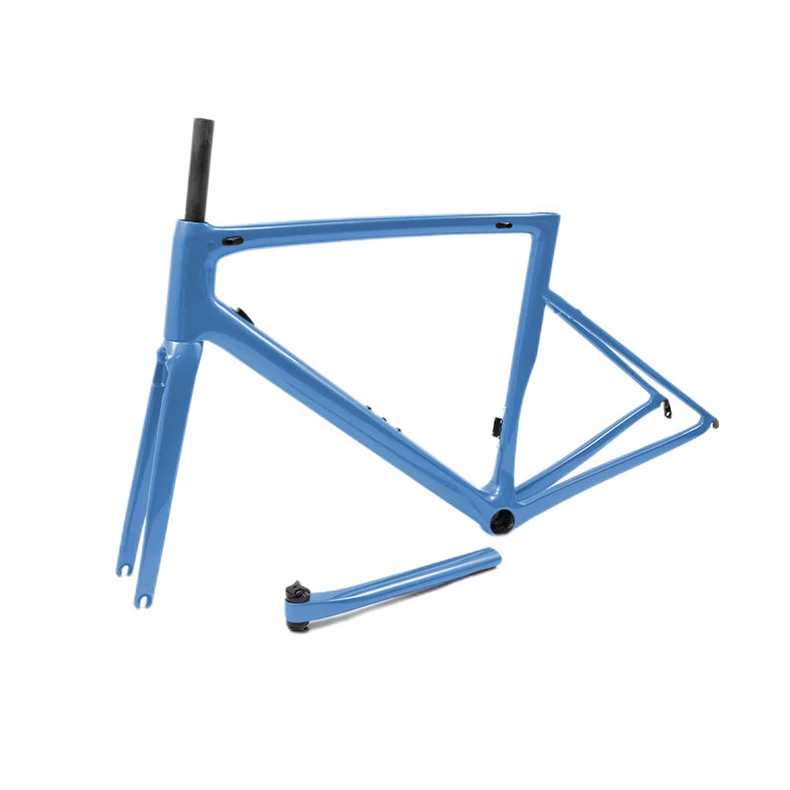 Cadre de vélo de route en carbone | Boîtier de pédalier PF30 | Étrier de frein | Service de peinture personnalisée OEM 2