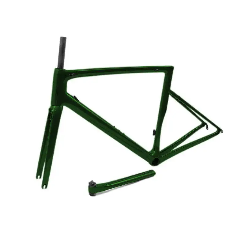 2024 fosco solidcolor disco bicicleta de estrada carbono t700 quadro fibra carbono cabo interno quadro da bicicleta estrada 1