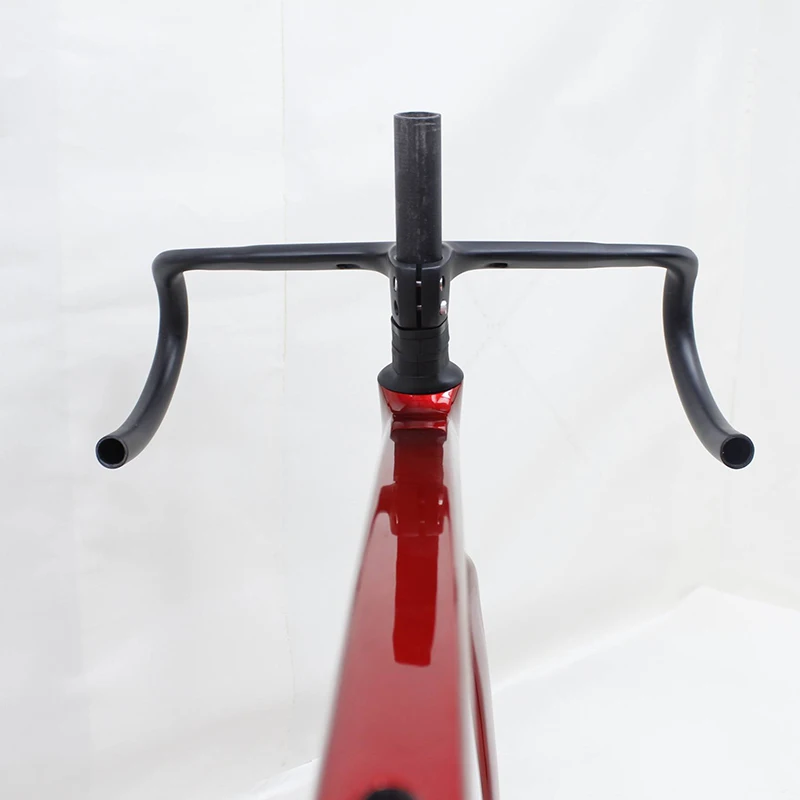 2024 T700 Carbon Road Bike Frameset  700C Lightweight Frame w/Thru-Axle  Integrated Carbon Fork  Factory Direct Price 4