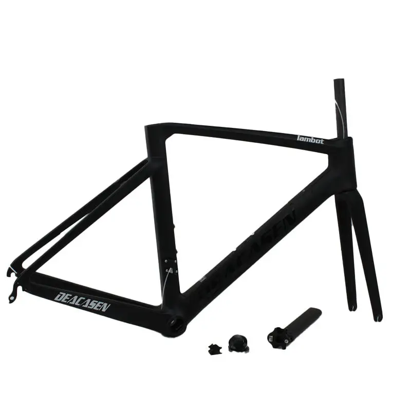 New Product Ideas 2024 Internal Cable Carbon T700 Road Frame Carbon Fiber Frame 700c Bike Parts Matte Frame For Road Bicycles 1