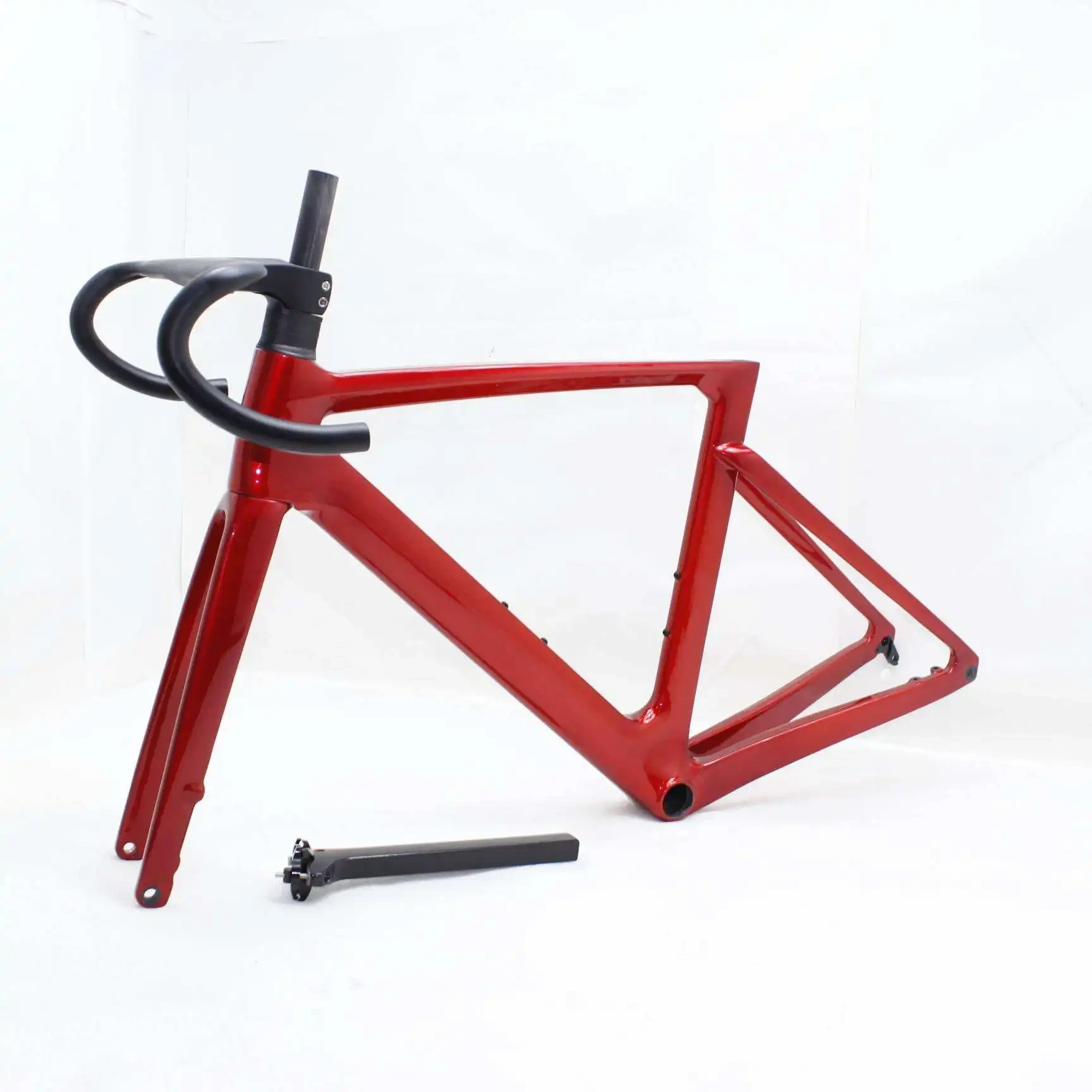 Customize Your Ride! CRF36 Carbon Fiber Road Bike Frame, Aerodynamic Design, Experience Ultimate Speed! 1