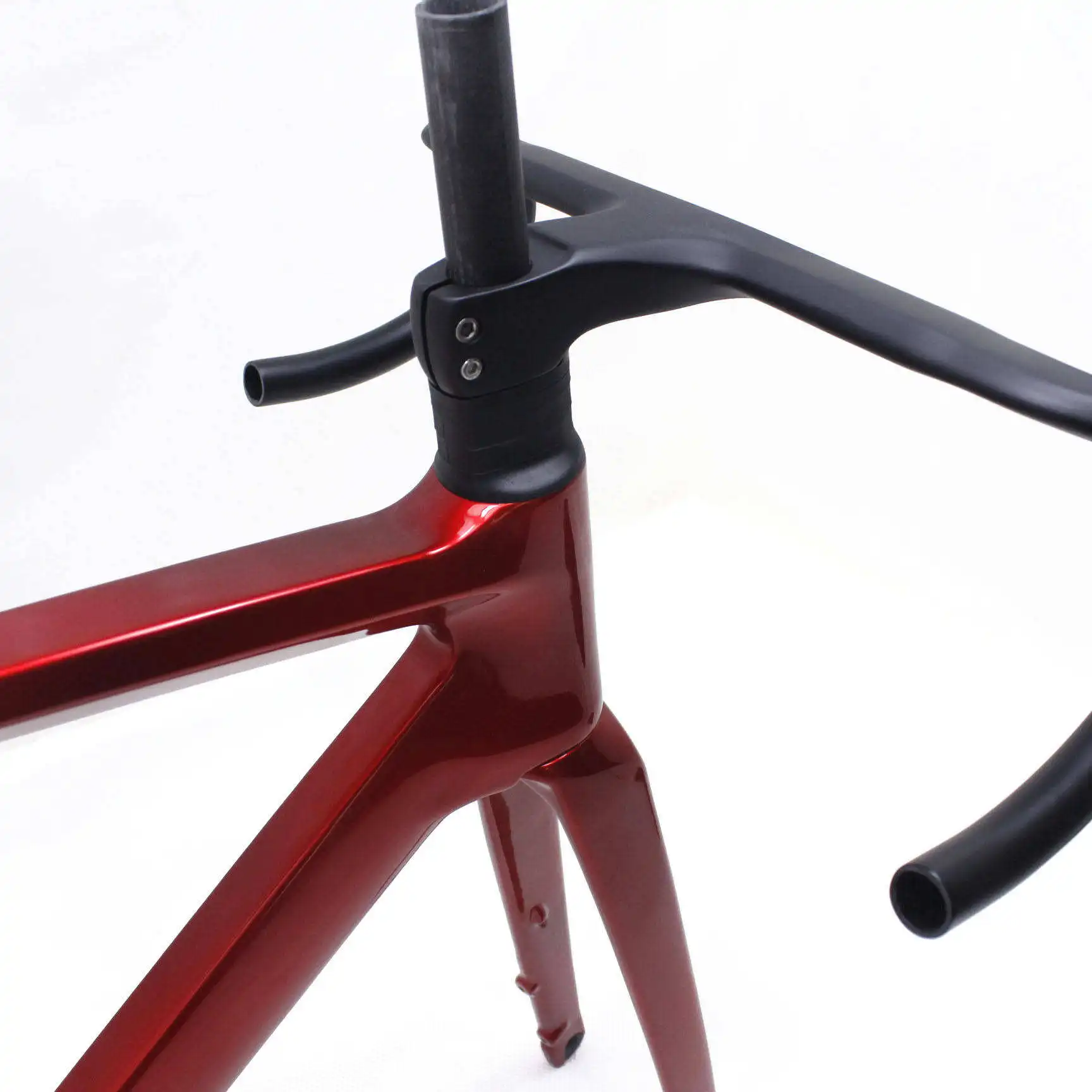 Customize Your Ride! CRF36 Carbon Fiber Road Bike Frame, Aerodynamic Design, Experience Ultimate Speed! 6