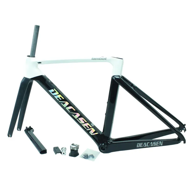 Новая продукция Road Bike Carbon Frame 700C Road Bike Rame Direct Mount C-BrakeCarbon T700 Рамка углеродного волокна 3