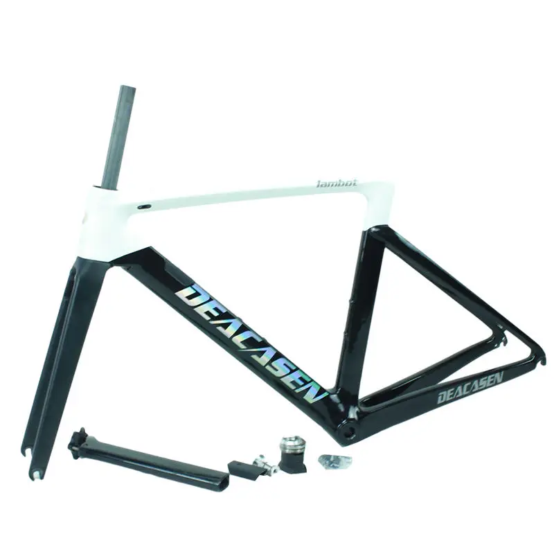 Новая продукция Road Bike Carbon Frame 700C Road Bike Rame Direct Mount C-BrakeCarbon T700 Рамка углеродного волокна 1