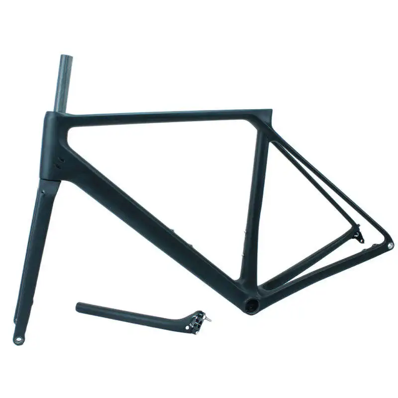 Nouveaux arrivages max pneu 700 * 25 mm disque bicycle de carbone Câble interne 700c Cadre en carbone Bicycle de route 1
