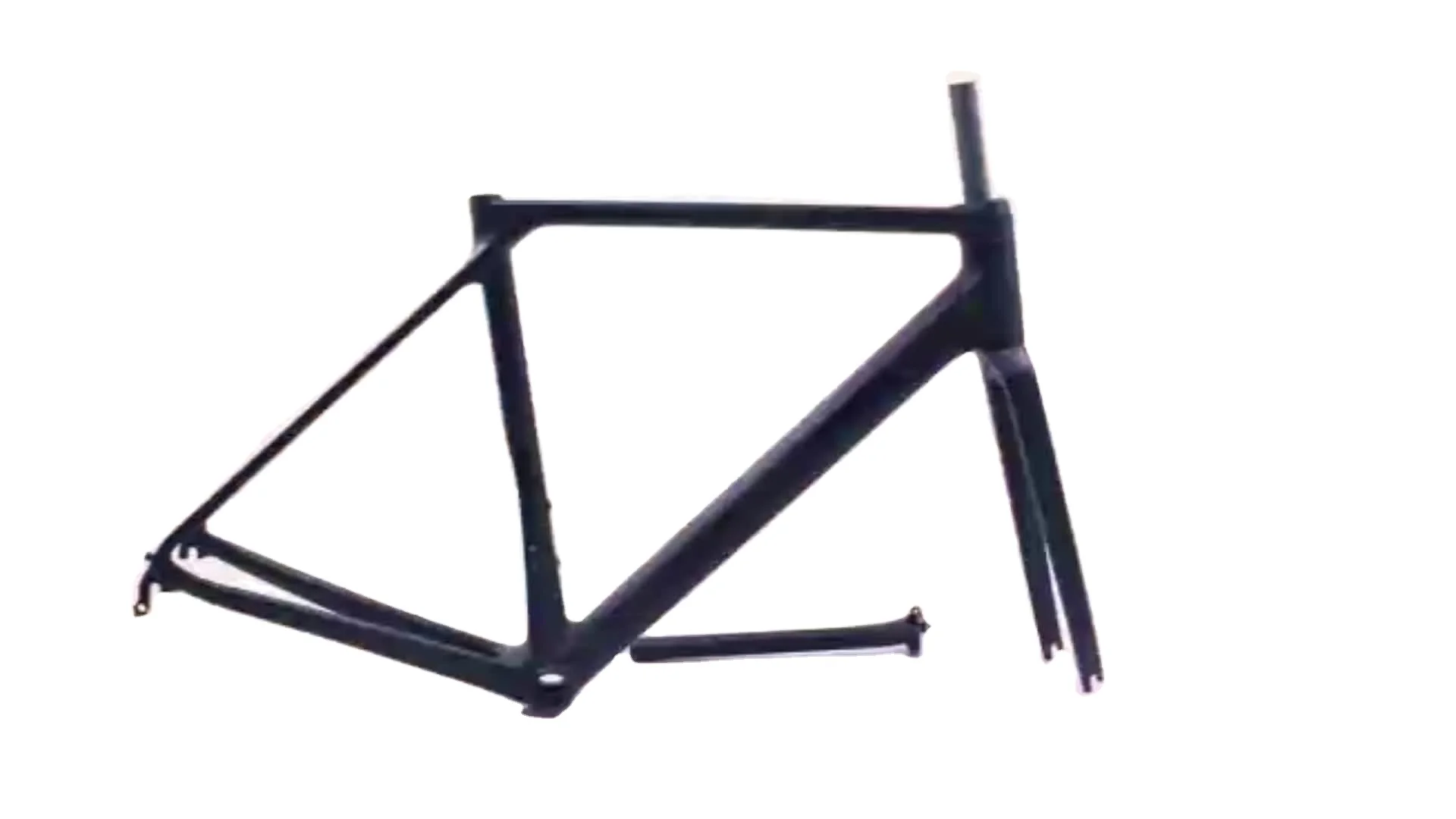 Wholesale T800/T000 Carbon Aero Road Bike Frame – Superlight Disc Brake 700C, Full Internal Cable Routing 2