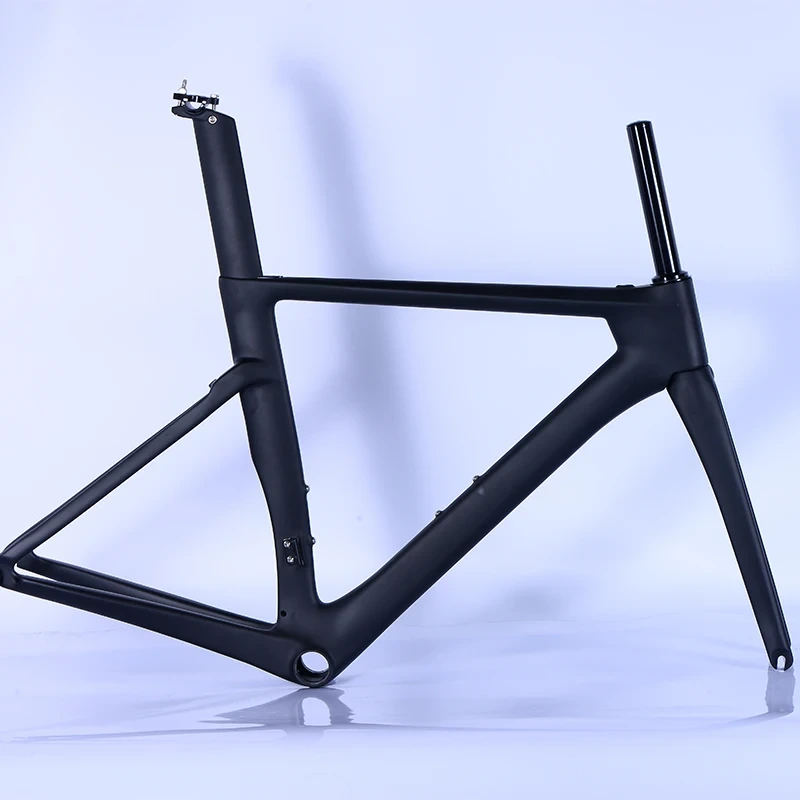 Direct U-brake road bike internal cable carbon fiber T700 road bike frame 700 U-brake road bike frame 1