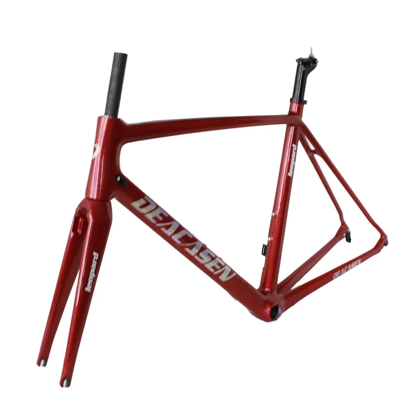 Direkter Mount C Bremsrandrahmen | Voller interner Kabel -Routing Ultraleicher Carbonfaser -Rennradfahrradrahmen (45/47/50/52/54 cm) 1
