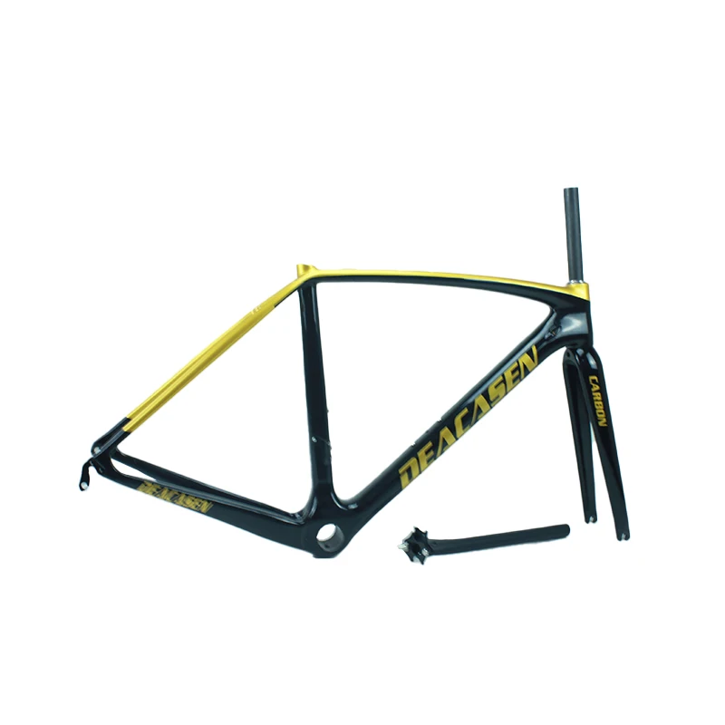 Marco De Bicicletas Hot Sale Carbon Fiber Road Bicycle Frame Disc Bicycles Matte 700c Carbon Bike Frame Road Frame Disc Road 2