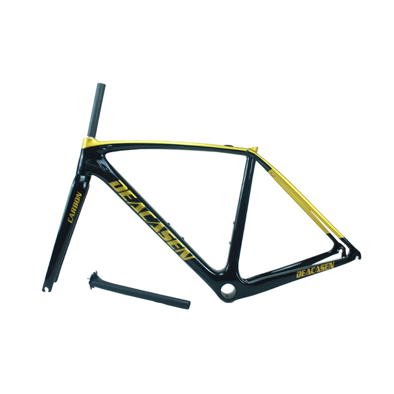 Marco De Bicicletas Hot Sale Carbon Fiber Road Bicycle Frame Disc Bicycles Matte 700c Carbon Bike Frame Road Frame Disc Road 4