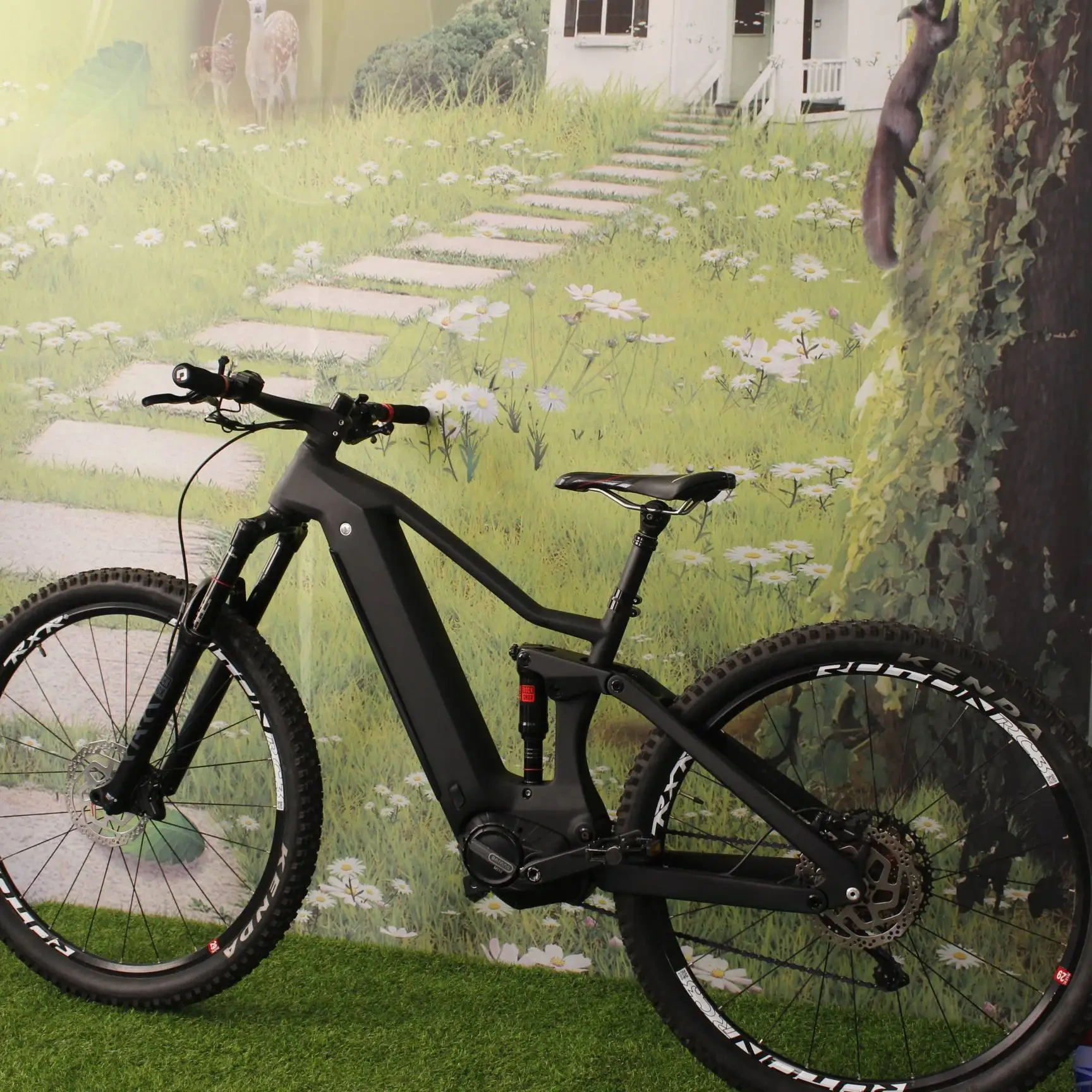 Heizverkaufte Kohlefaser-Mountainbike-Rahmen voller Suspension Kohlefaser-Rahmen acht-polige Motor M510/m500 1