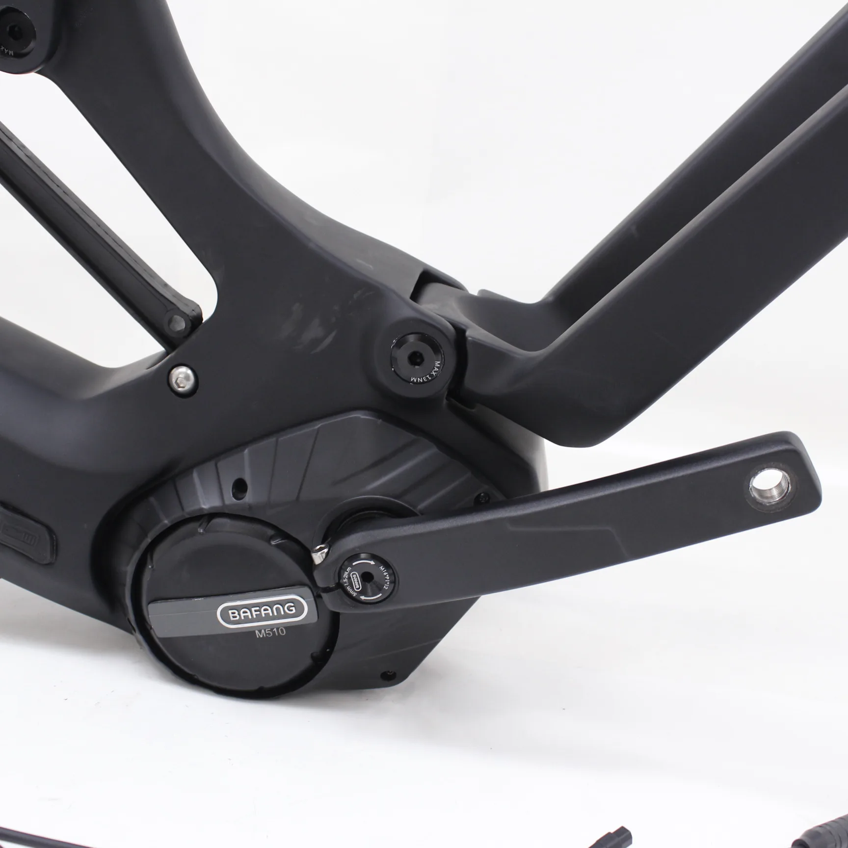 E-MTB Carbon Full Suspension Rahmen - 29er | Kompatibel mit Bafang M500/M510/M600 Motor 4