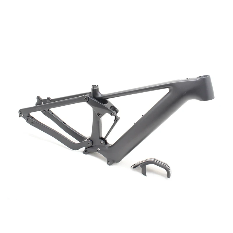 Item de venda quente on-line quadro de bicicleta suspensão total 26er carbono duplo mtb suspensão total alta qualidade durável bafang m820 1