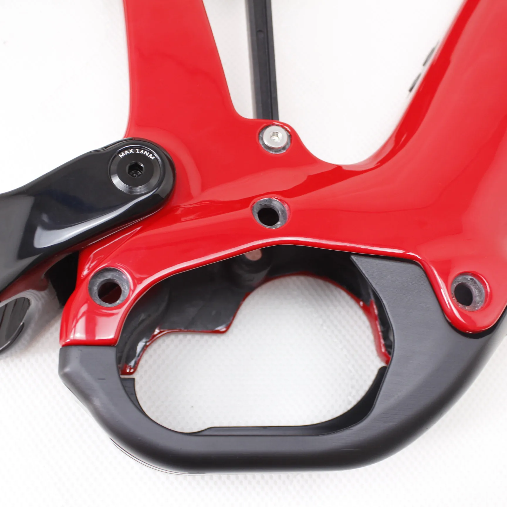 E-cykel MTB Carbon Fuldt ramme med Bafang Bafang M820 Engine og DPC 245 Display 4