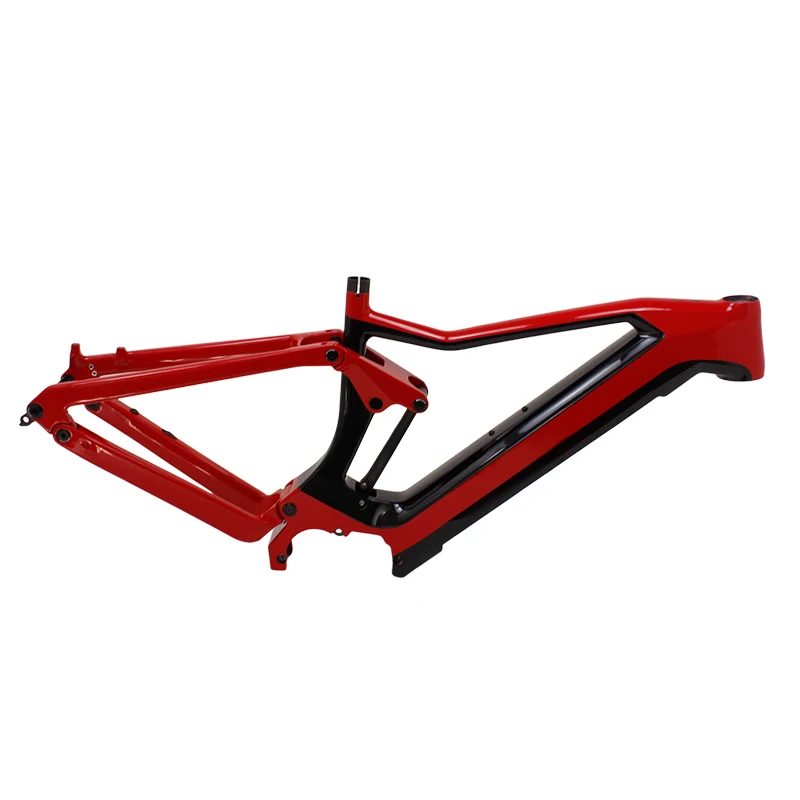 Bafang Centralized Motor Electric Mountain Bike Frame | CEF49 Carbon Fiber Frame, Bafang 510 Motor, Fully Internal Wiring Design | Factory Direct Supply 1