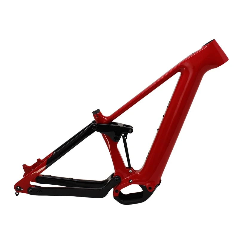 Personalizzazione Nuove idee prodotto 2023 Ebike Telaio Bafang M820 a sospensione completa in fibra di carbonio Motore centrale 1