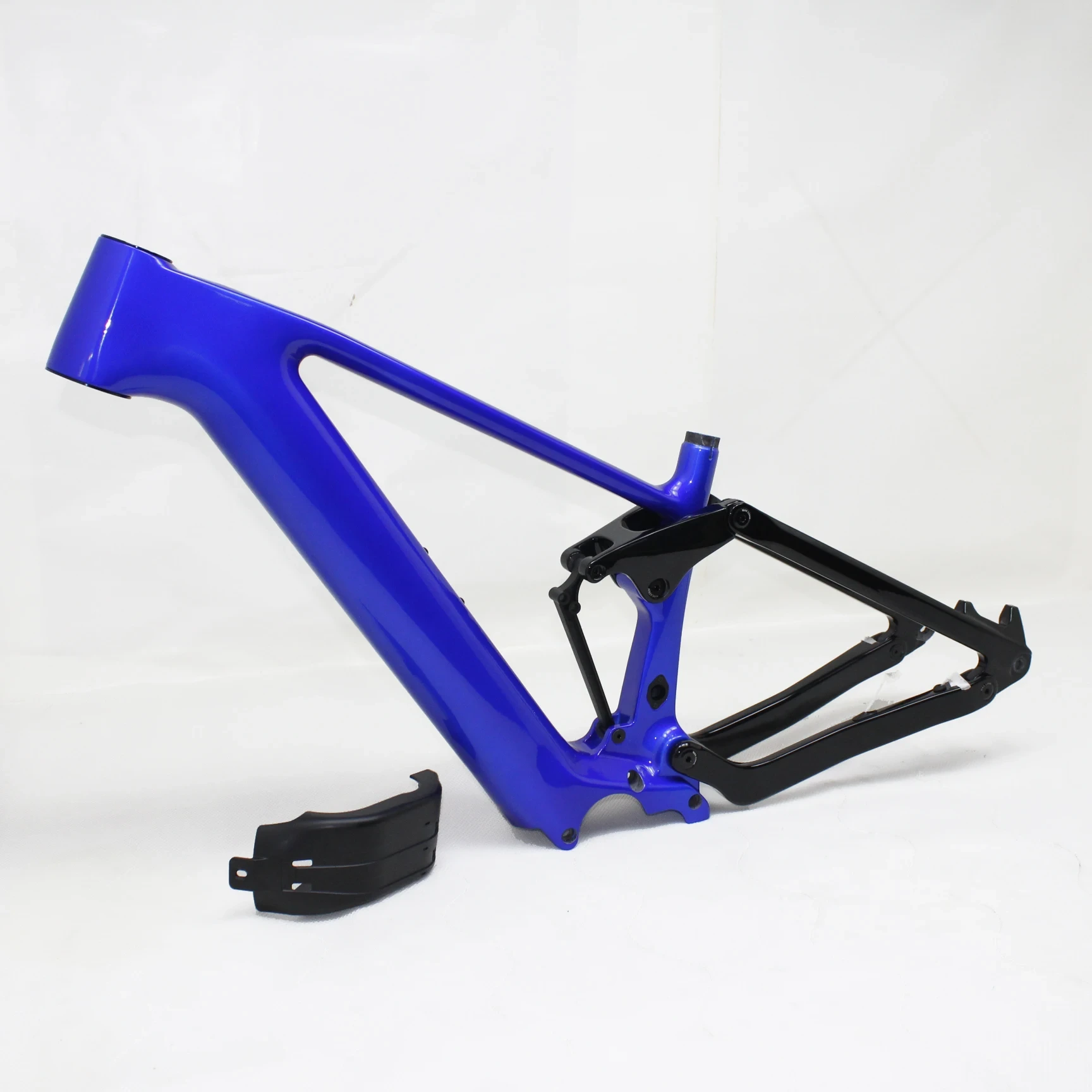 Telaio per bici elettrica da 29 Mtb Telaio per mountain bike per bicicletta elettrica a sospensione completa in fibra di carbonio con motore centrale Bafang M820 1