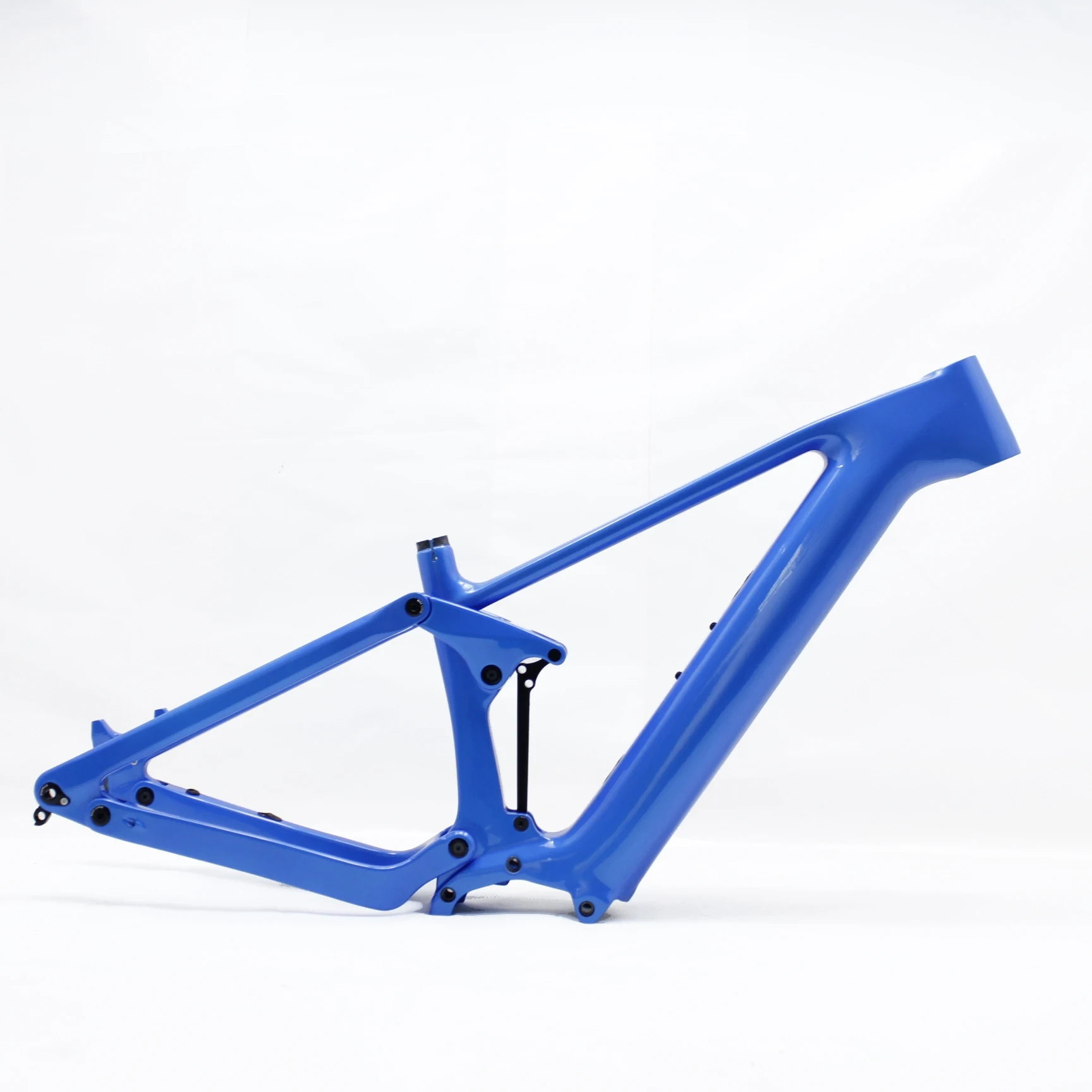 Cuadro de carbono para bicicleta eléctrica de montaña, suspensión Boost 29er, Cef50, Compatible con Motor medio Bafang M820, 250w, tamaño disponible S/m/l/xl 1