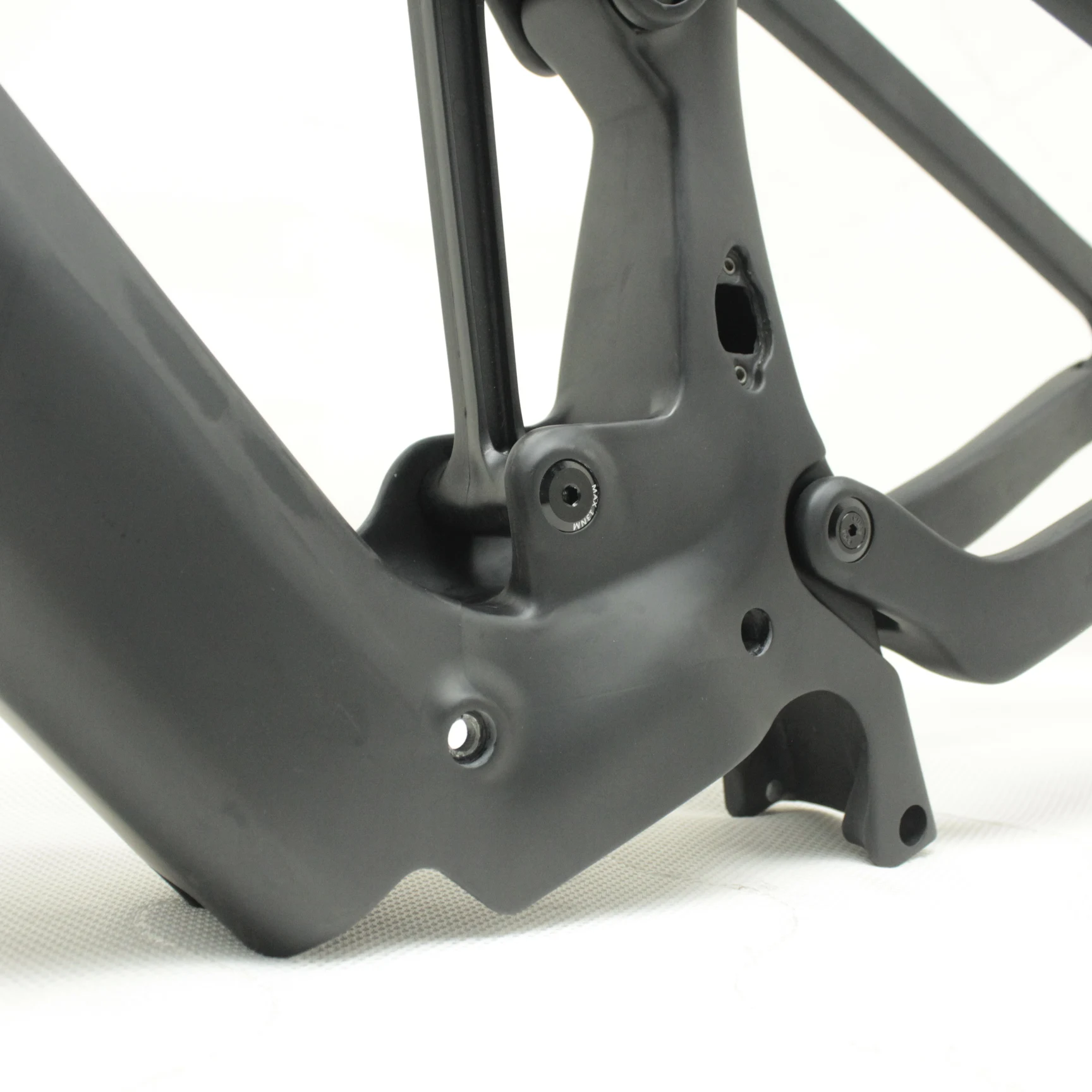 Carbonfaser-EMTB-Rahmenkit mit Shimano EP800-Mittelmotor | Hochleistungs-Offroad-E-Bike-Umbau 5