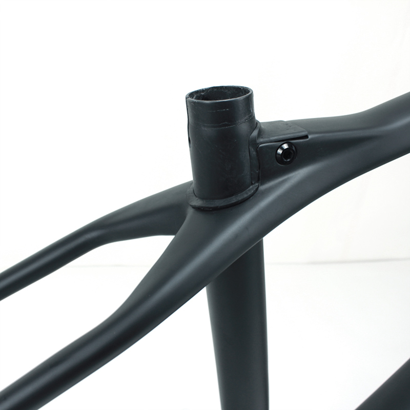Freio a disco 29ER de fibra de carbono MTB quadro de cabo interno completo com desempenho de absorção de choque 5