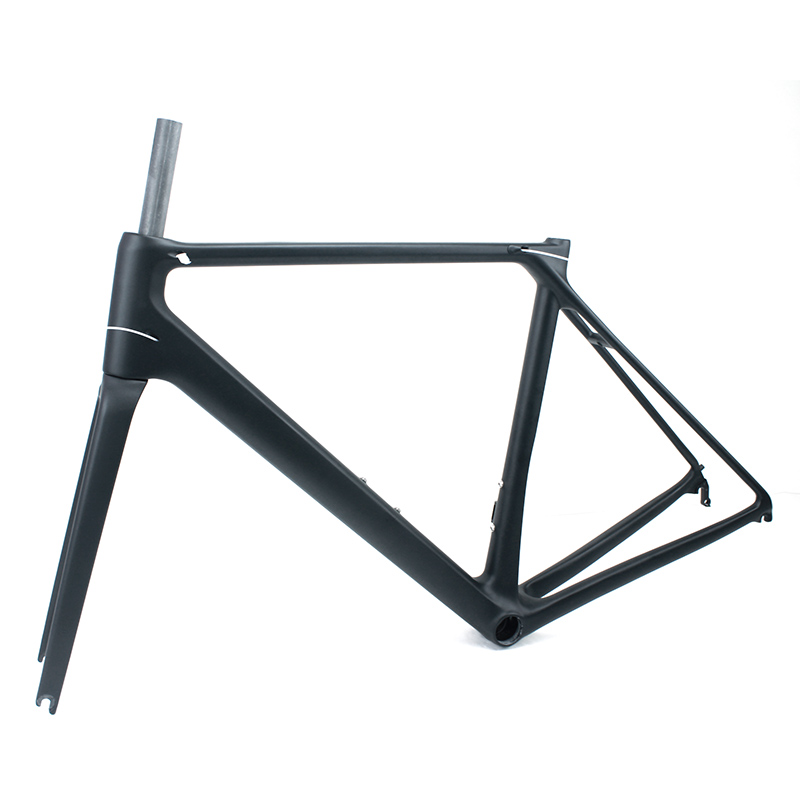 Carbonfaser 700*25C Straßenkletterfelgenbremse Schnellspanner-Fahrradrahmen 1