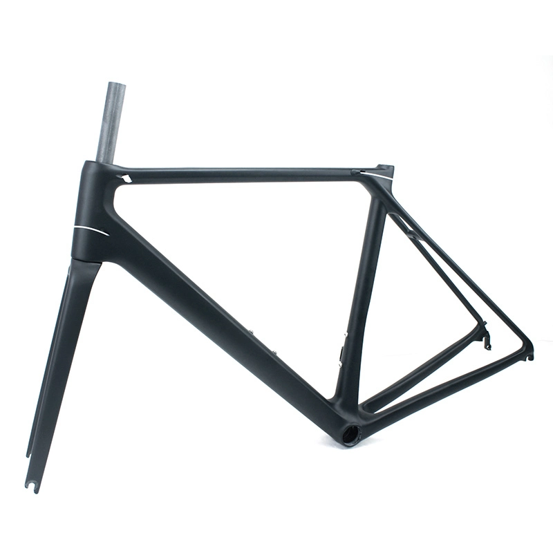 Telaio per bici a sgancio rapido con freno a cerchione per arrampicata su strada in fibra di carbonio 700 * 25C 1