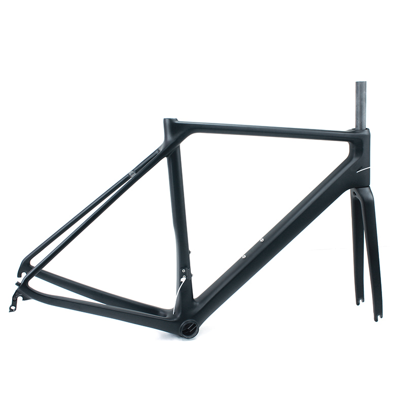 Carbonfaser 700*25C Straßenkletterfelgenbremse Schnellspanner-Fahrradrahmen 2