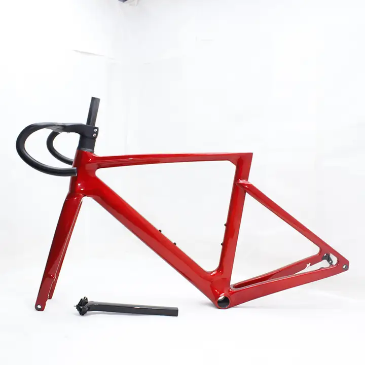 カスタム カーボン ロード バイク フレーム ディスク ブレーキ