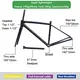High Endcarbon Aero Road Bike Frame Best Factory Price 6