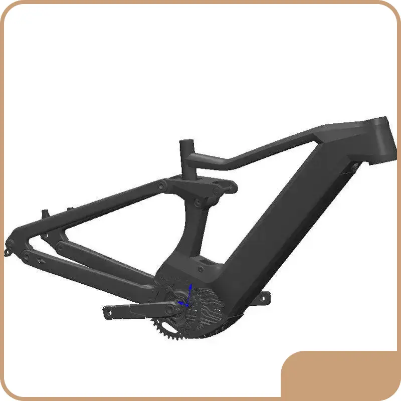 Long Lasting Carbon Folding Bike Frame Quality Assurance for Business 1
