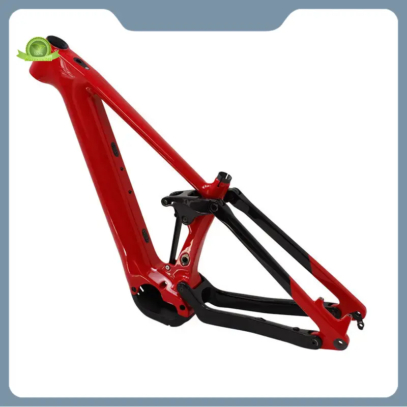 Full Suspension Electric Mountain Bike Frame Matte - for Business - ZSZT 1