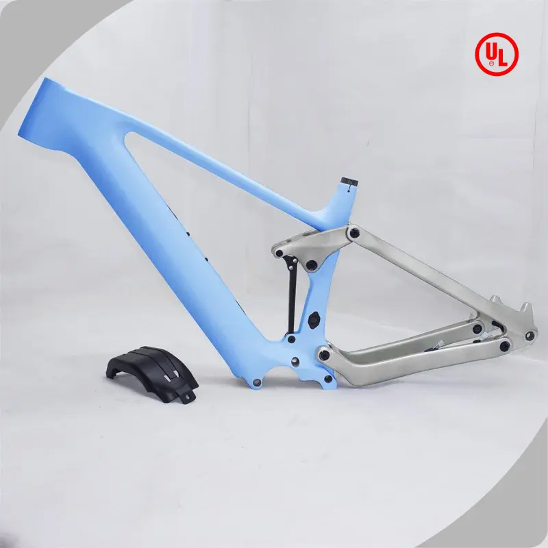 Freestandingcarbon Fiber Mountain Bike for Wholesale UD Full Suspension XC Bike Frame 1