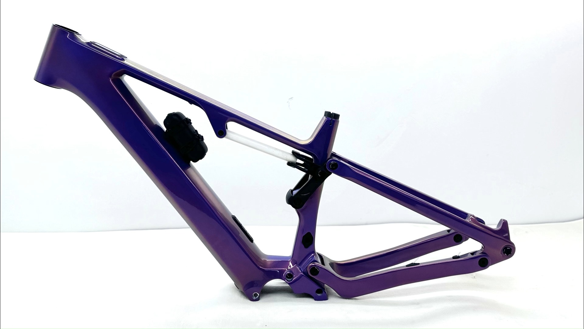 Bafang M820 mountainbikestel med midtermotor og assistance, 29er, fuldaffjedret kulfiberstel, kompatibel med DPC030-skærm 1