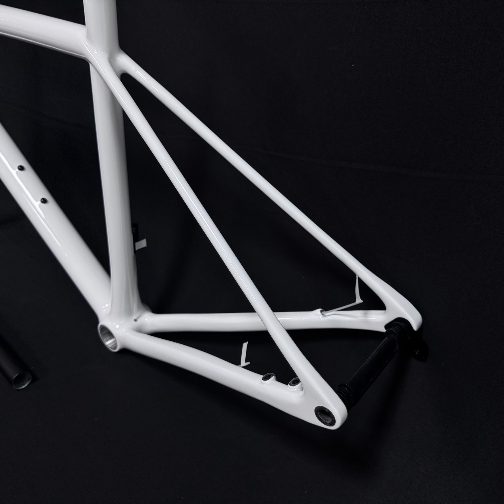 Personnaliser le cadre de vélo de route T700 en Fiber de carbone avec Logo 49/52/54/56 cm cadre de vélo de route avec frein à disque en carbone 700c 10