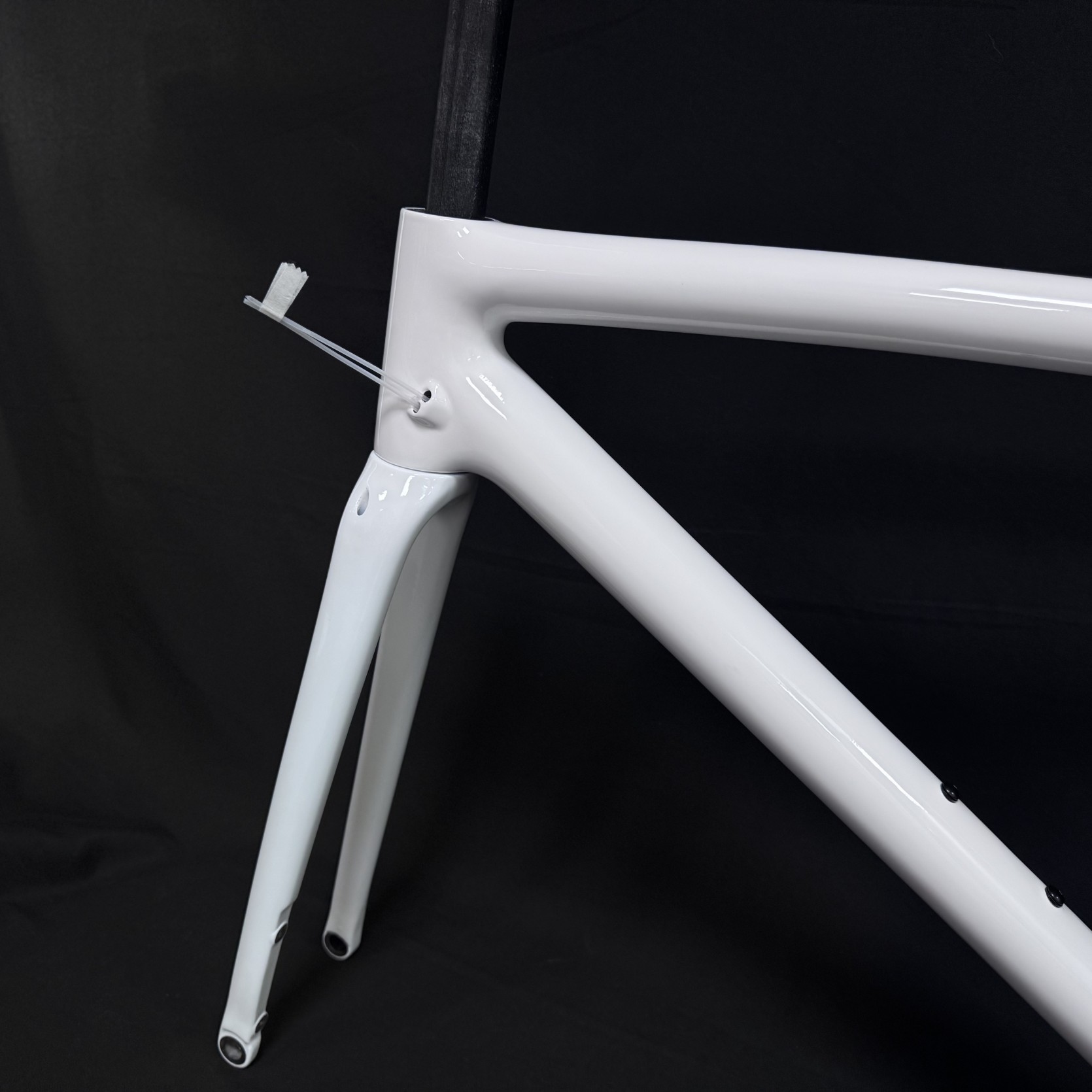 Personnaliser le cadre de vélo de route T700 en Fiber de carbone avec Logo 49/52/54/56 cm cadre de vélo de route avec frein à disque en carbone 700c 9