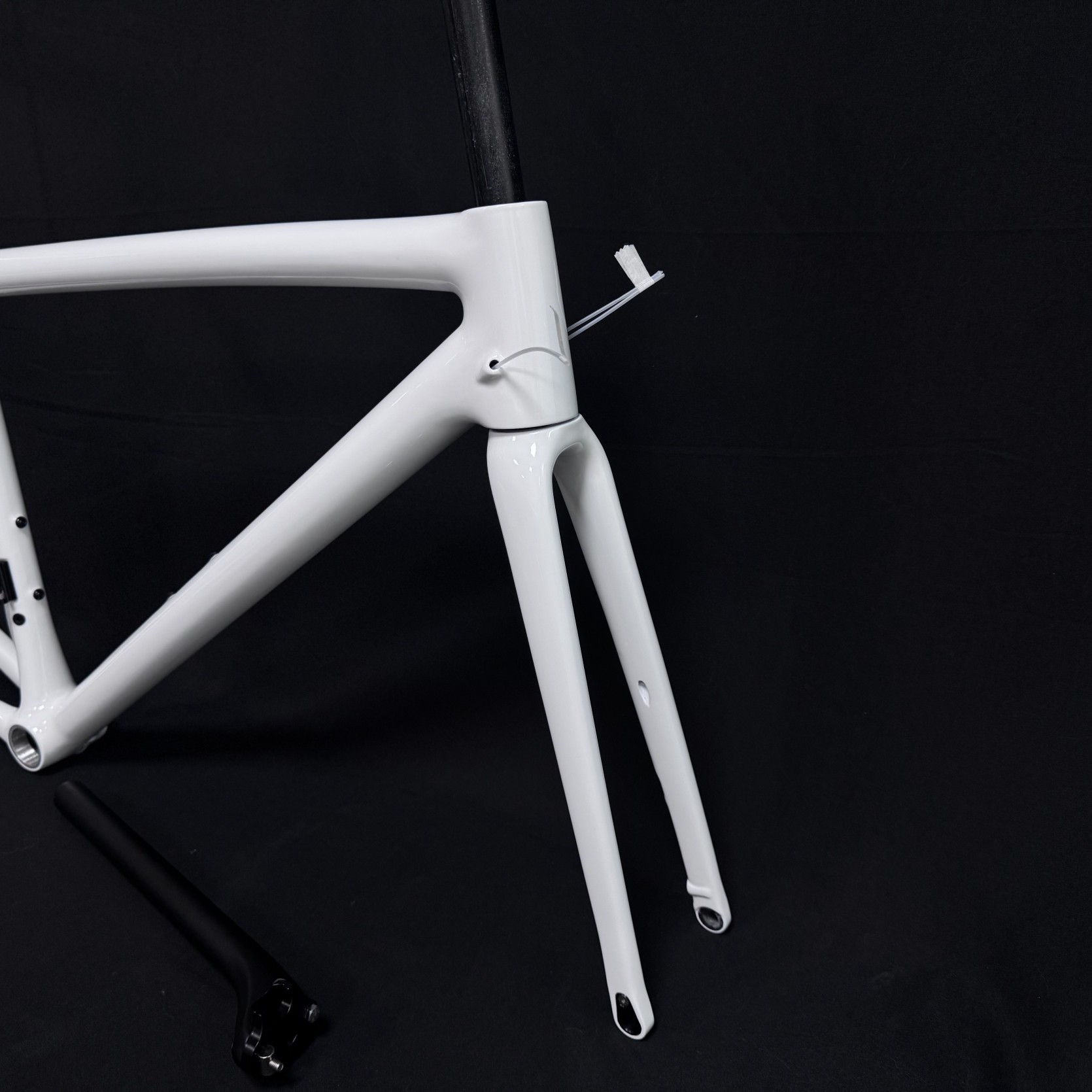 Personnaliser le cadre de vélo de route T700 en Fiber de carbone avec Logo 49/52/54/56 cm cadre de vélo de route avec frein à disque en carbone 700c 15