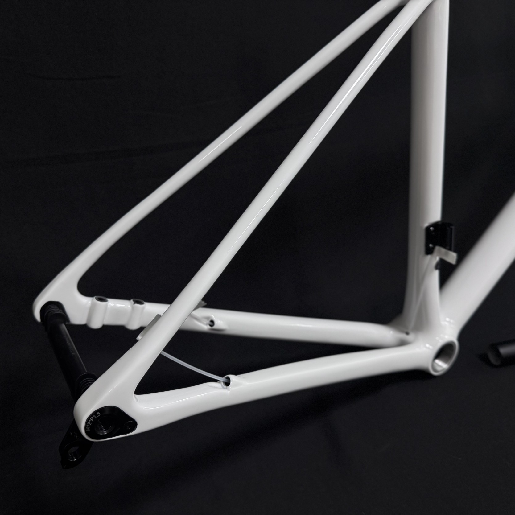 Personnaliser le cadre de vélo de route T700 en Fiber de carbone avec Logo 49/52/54/56 cm cadre de vélo de route avec frein à disque en carbone 700c 16